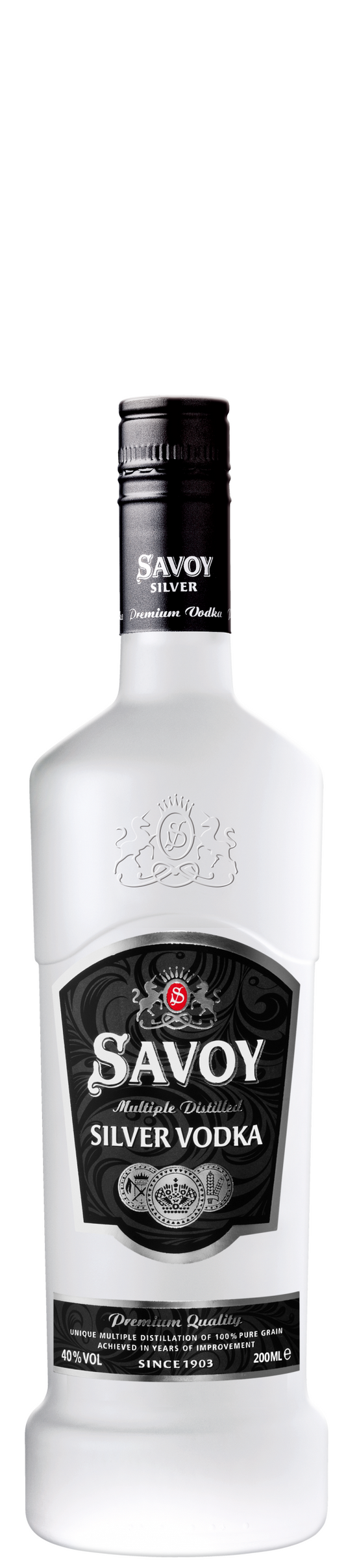 SAVOY SILVER VODKA 0.2