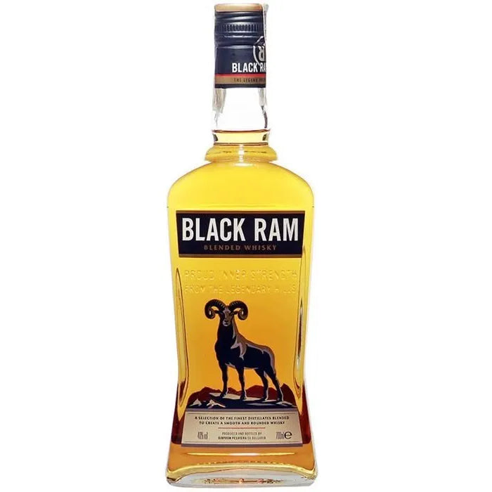 BLACK RUM WHISKEY 0.7L