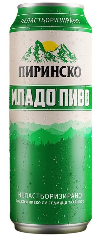 PIRIN YOUNG BEER 0.5L CAN