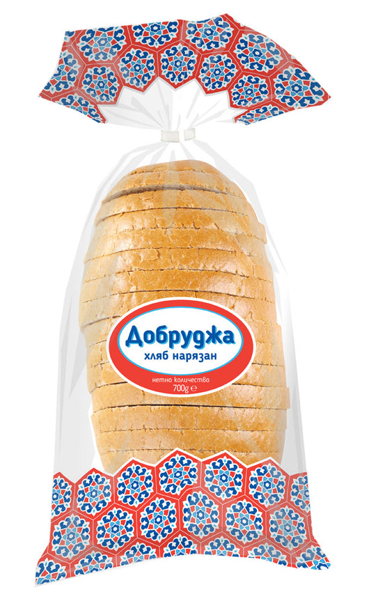 DOBRUDZHA LUX SLICED BREAD 700G