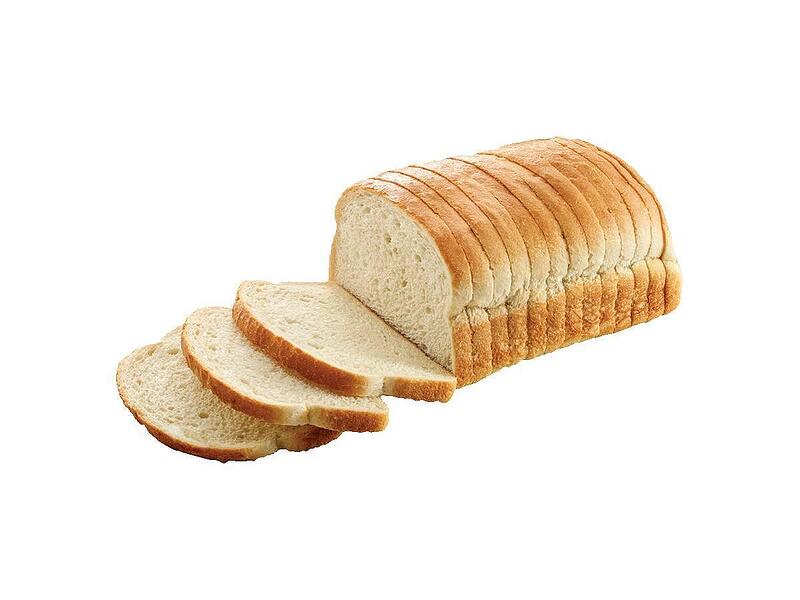 WHITE BREAD, FACTORY-CUT 600G